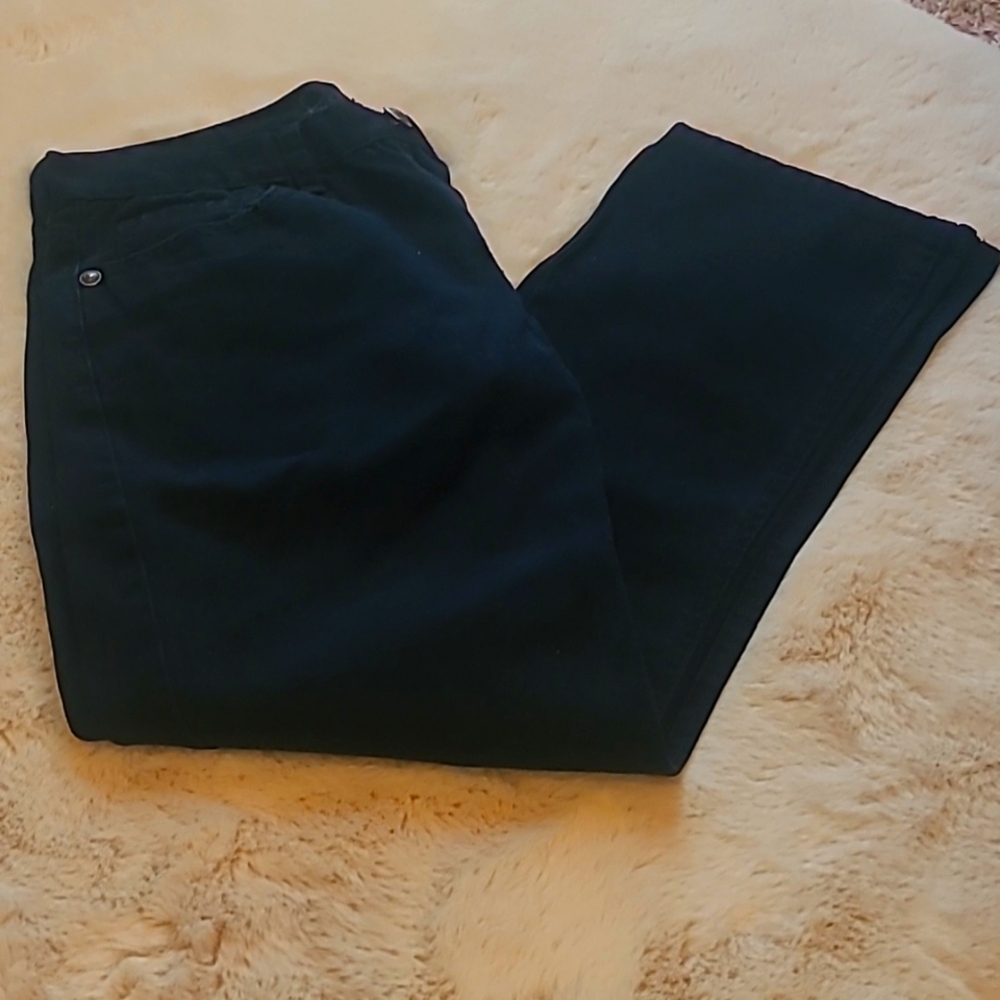Mens Solid Black Jeans 32 x 30 Royal Premium 100% cotton